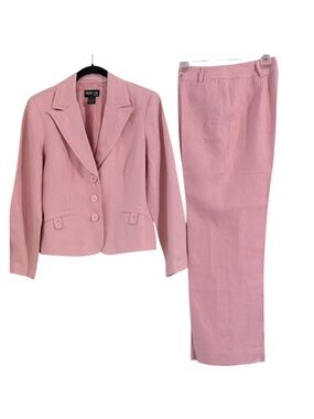 Style & Co. Dusty Pink Tailored Women's Pantsuit Size 10P